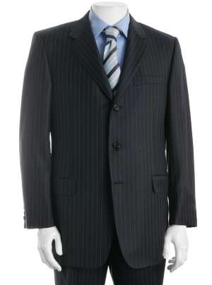 Black Pinstripe Suits Mens Suits